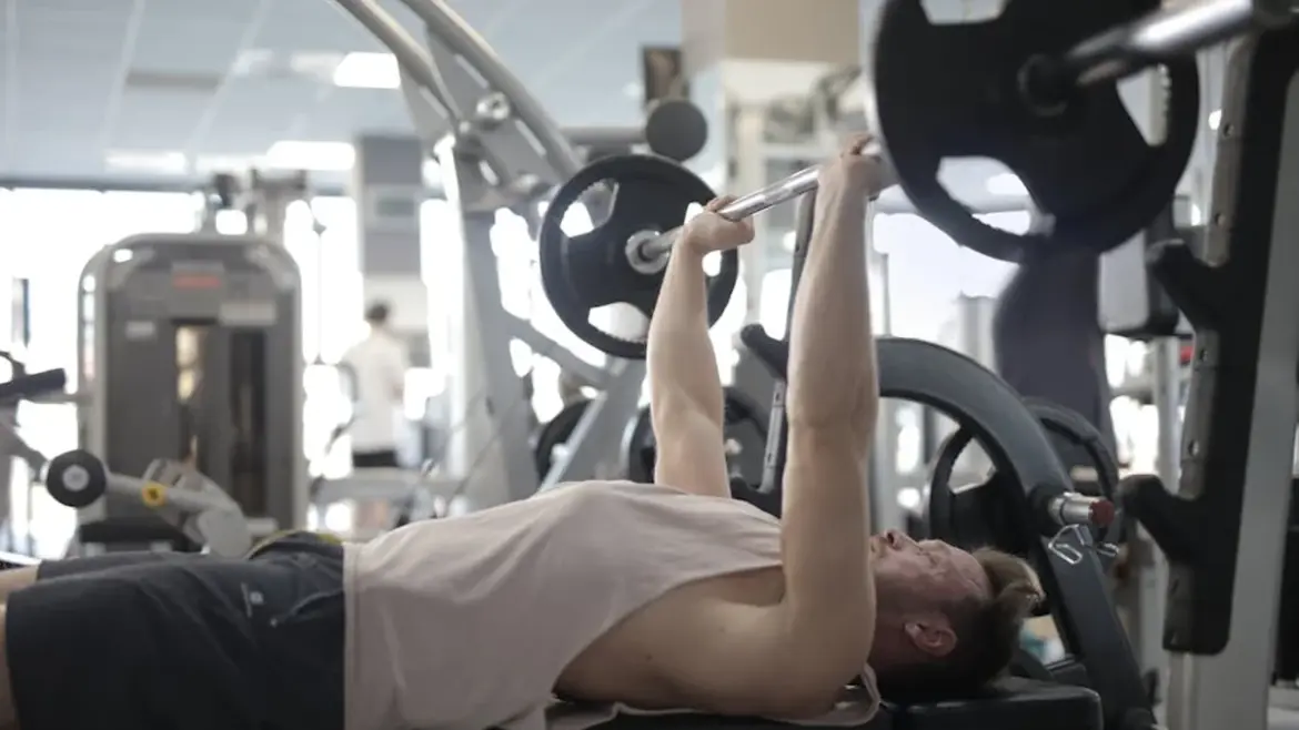 Bench pressed